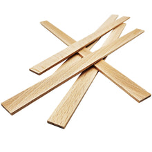 Holz-Farbmischstab Holzleiste Holzspatel aus Buchenholz