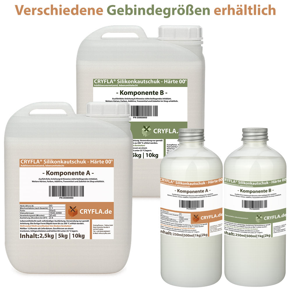 WAGNERSIL ® 22 NF Premium Duplicating silicone 2x0,5kg (1 kg) - WAGNER Dental WAGNERSIL ® 22 NF Premium Duplicating silicone 2x0,5kg (1 kg) - WAGNER Dental